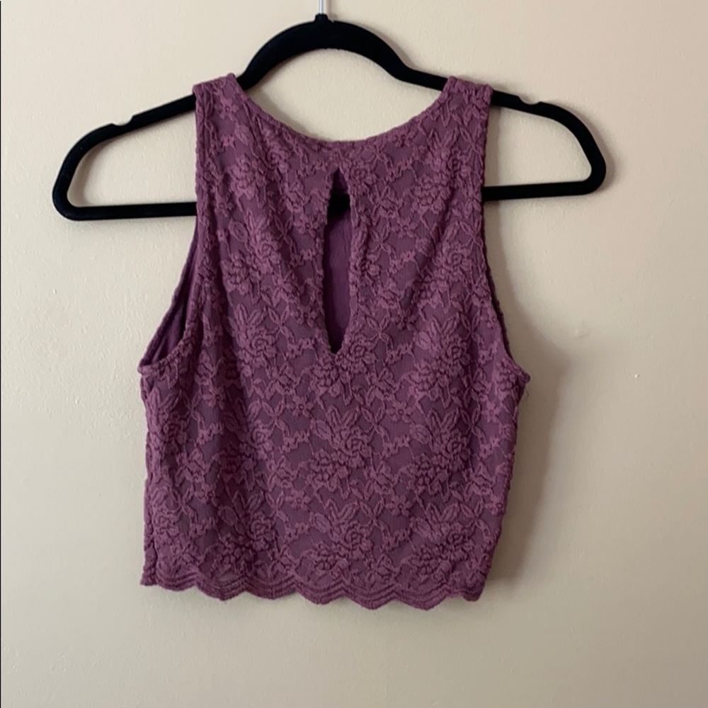 Lace Crop Top - Picture 2 of 4